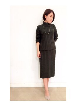 yuka.Nさん（レディース・155cm）の秋コーディネート