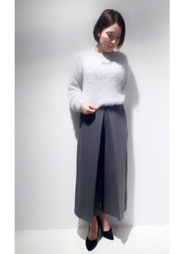 「andemiu」｜yuka.Nさん（レディース・155cm）の冬コーディネート