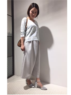 「andemiu」｜yuka.Nさん（レディース・155cm）の冬コーディネート