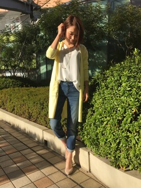 「andemiu」｜yuka.Nさん（レディース・155cm）の冬コーディネート