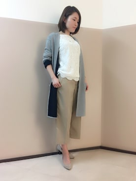 「andemiu」｜yuka.Nさん（レディース・155cm）の春コーディネート