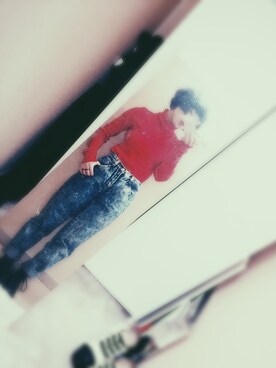 「古着のアイテム（ブーツ、ブラック系）」を使った、Yannuさん（レディース・145cm）の冬コーディネート