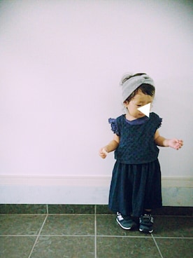 m*さん(キッズ・80cm)の秋コーディネート