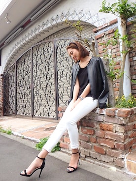 中川西 麻美さん（レディース・164cm）の春コーディネート