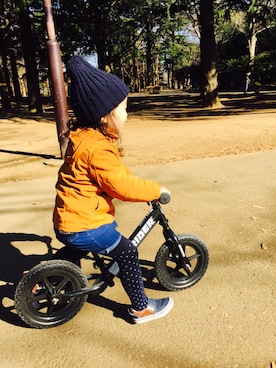 「MARKEY'S（マーキーズ）のアイテム（ジャケット/アウター、その他）」を使った、NAHOさん（キッズ・100cm）の冬コーディネート