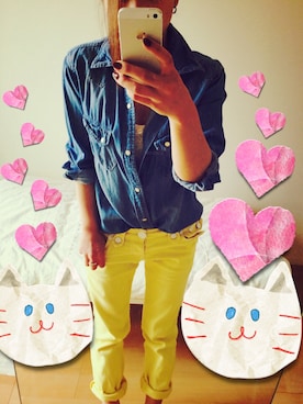 ayaさん（レディース・148cm）の春コーディネート