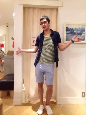 maruさん(メンズ・182cm)の夏コーディネート