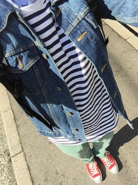 maruさん（メンズ・181cm）の春コーディネート