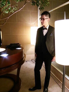 「スーツ」｜maruさん（メンズ・182cm）の秋コーディネート