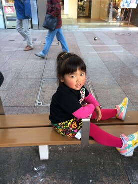 ありすさん（キッズ・90cm）の冬コーディネート