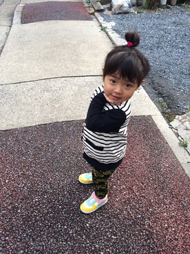 ありすさん（キッズ・90cm）の冬コーディネート