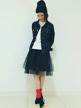 岡本茜さんのコーディネート