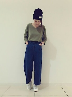 岡本茜さんのコーディネート