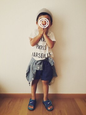 KREHA\( Ö )/さん（キッズ・100cm）の夏コーディネート