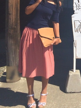 まろにえさん（レディース・153cm）の夏コーディネート