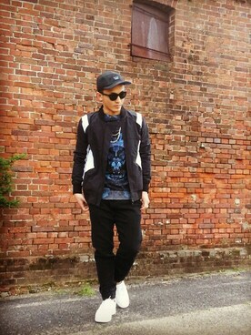 「joe's （ジョーズ）のアイテム」を使った、たつおさん（メンズ・170cm）の春コーディネート