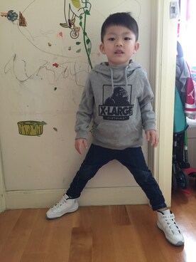 Winnieさん（キッズ・100cm）の冬コーディネート