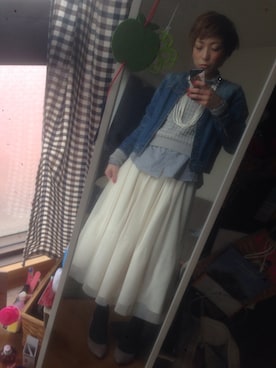 「OWD SELECTION（オンワードセレクション）のアイテム」を使った、shihoさん（レディース・155cm）の春コーディネート