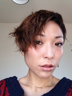「メイクアップ」｜「アイテム（その他）」を使った、shihoさん（レディース・155cm）の春コーディネート