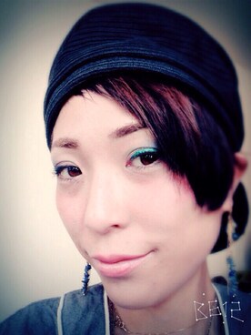 「メイクアップ」｜「アイテム（その他）」を使った、shihoさん（レディース・156cm）の春コーディネート