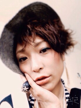 「メイクアップ」｜「アイテム（その他）」を使った、shihoさん（レディース・156cm）の春コーディネート