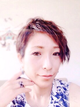 「メイクアップ」｜「アイテム（その他）」を使った、shihoさん（レディース・156cm）の夏コーディネート