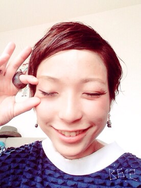 「メイクアップ」｜「アイテム（その他）」を使った、shihoさん（レディース・156cm）の夏コーディネート