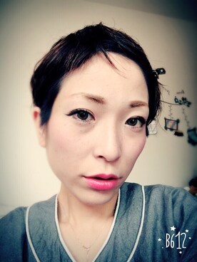 「メイクアップ」｜「アイテム（その他）」を使った、shihoさん（レディース・156cm）の夏コーディネート