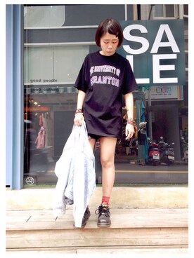 葉瓊文さんのコーディネート