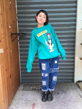 葉瓊文さんのコーディネート