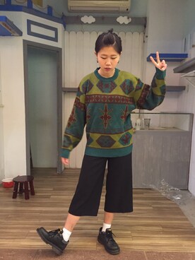 葉瓊文さんのコーディネート