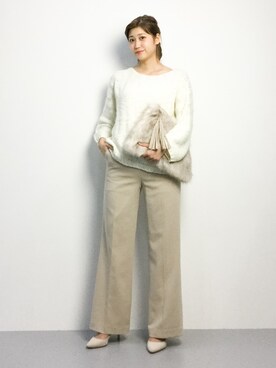 marinaさん（レディース・162cm）の冬コーディネート