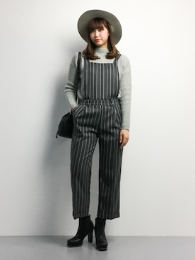 marinaさん（レディース・162cm）の冬コーディネート