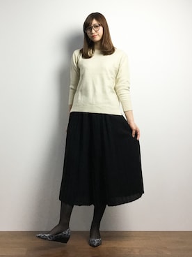 marinaさん（レディース・162cm）の冬コーディネート