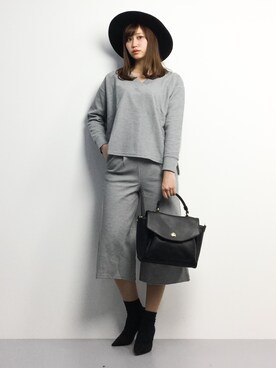 「PLAIN CLOTHING（プレーンクロージング）のアイテム（パンプス）」を使った、marinaさん（レディース・162cm）の冬コーディネート