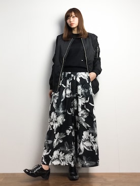 marinaさん（レディース・162cm）の冬コーディネート