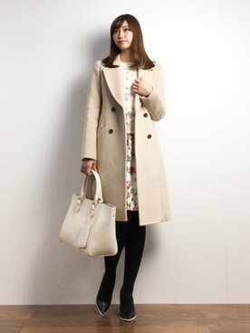 marinaさん（レディース・162cm）の冬コーディネート