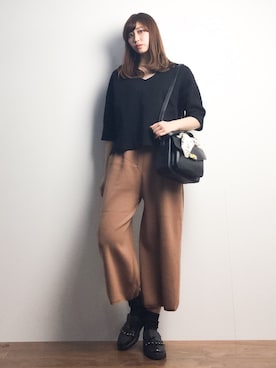 marinaさん（レディース・162cm）の冬コーディネート