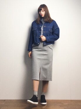 marinaさん（レディース・162cm）の冬コーディネート