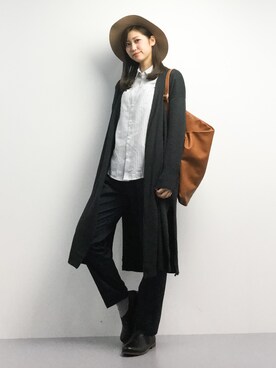 marinaさん（レディース・162cm）の冬コーディネート