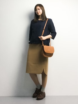 marinaさん（レディース・162cm）の冬コーディネート