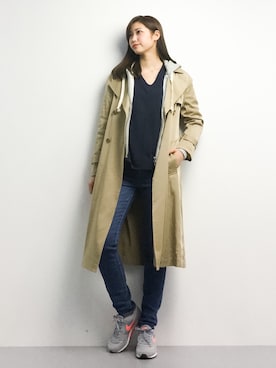 marinaさん（レディース・162cm）の冬コーディネート