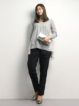 marinaさん（レディース・162cm）の冬コーディネート