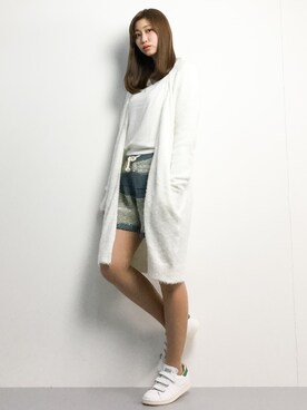 「MICOAMERI（ミコアメリ）のアイテム」を使った、marinaさん（レディース・162cm）の春コーディネート