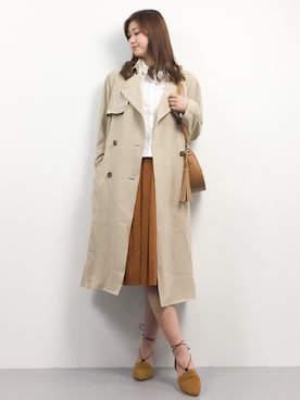 marinaさん（レディース・162cm）の春コーディネート