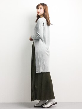 「titivate（ティティベイト）の【SEDA 6月号掲載】ﾂｰｽﾄﾗｯﾌﾟﾌﾗｯﾄｻﾝﾀﾞﾙ（サンダル）」を使った、marinaさん（レディース・162cm）の春コーディネート