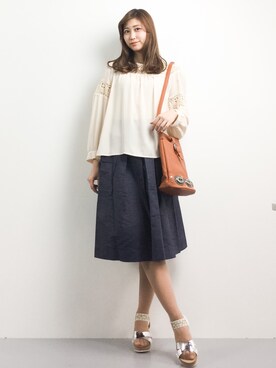 marinaさん（レディース・162cm）の春コーディネート