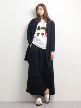 「titivate（ティティベイト）の【SEDA 6月号掲載】ﾂｰｽﾄﾗｯﾌﾟﾌﾗｯﾄｻﾝﾀﾞﾙ（サンダル）」を使った、marinaさん（レディース・162cm）の春コーディネート