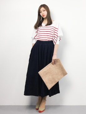 「Castaner（カスタニエール）のアイテム」を使った、marinaさん（レディース・162cm）の春コーディネート