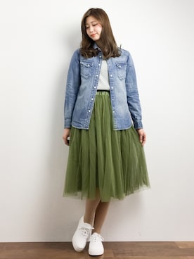 marinaさん（レディース・162cm）の春コーディネート